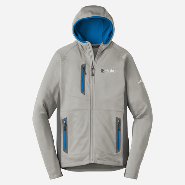 Sport Hooded Full Zip Fleece Jacket Thumbnail